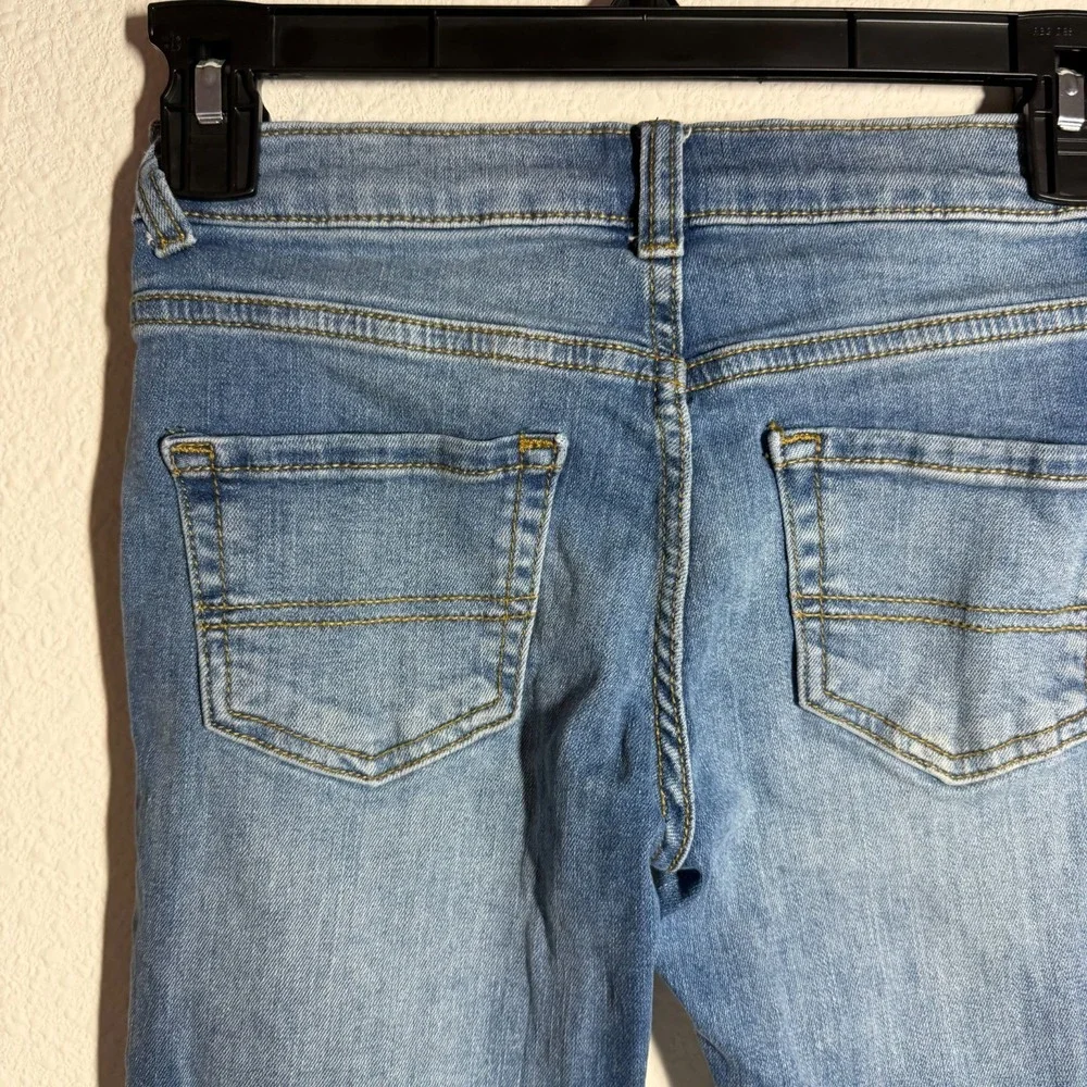 The‎ Children's Place Straight Jeans Girls 12 Blue Denim Stretch Medium Wash